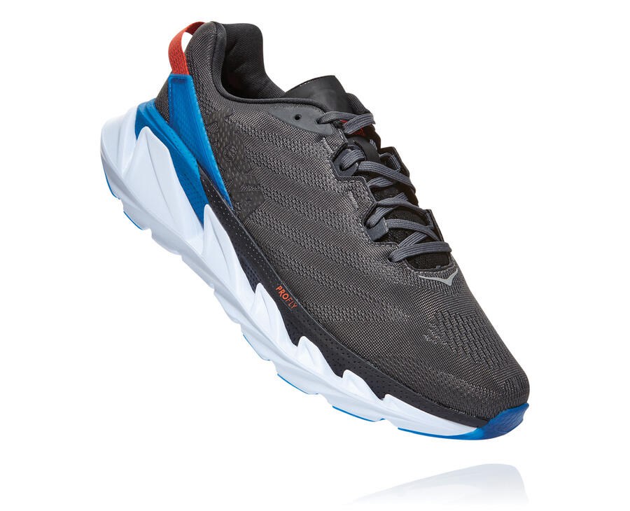 Hoka One One Koşu Ayakkabısı Erkek Gri - Elevon 2 - QR9570436